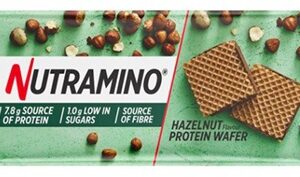 Nutramino nutra-go protein wafer 39 g - oříšek