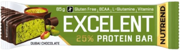 Nutrend excelent protein bar 85 g - dubajská čokoláda (limitovaná