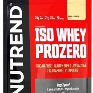 Nutrend iso whey prozero 500g - vanilkový puding