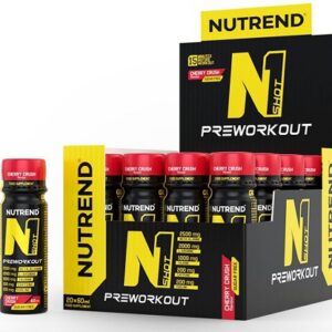 Nutrend n1 pre-workout shot 20x60 ml - třešeň