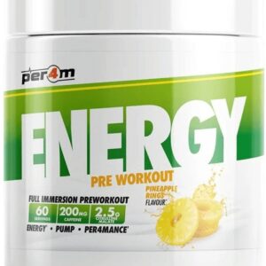 Per4m energy pre-workout 390 g - pineapple rings