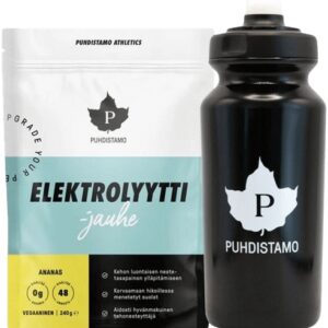 Puhdistamo electrolyte powder 240 g + láhev 500 ml zdarma