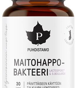 Puhdistamo probiotika lactic acid bacteria boulardii 30 kapslí