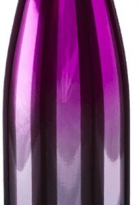 Sim bottle láhev metal z nerezové oceli 500 ml - růžově modrý gradient