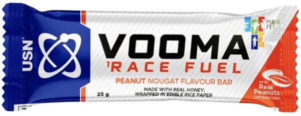 Usn vooma energy bar 25 g - arašídový nugát výprodej 30.6.2025