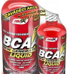 Amix bcaa new generation 1000ml + 500ml zdarma - pink lemonade