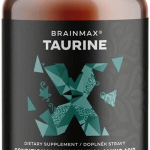 Brainmax taurine taurin 825 mg 90 rostlinných kapslí
