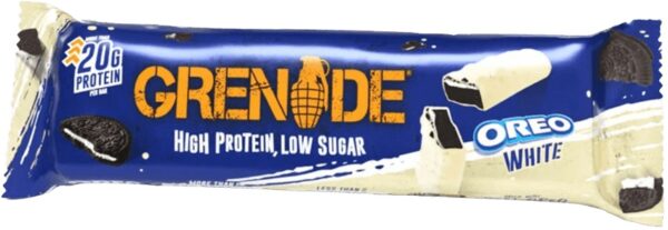 Grenade carb killa protein bar 60g - oreo white