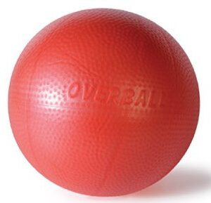 Gymnic overball softgym 23 cm červený