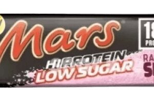 Mars hiprotein bar low sugar 55 g - malinový smash
