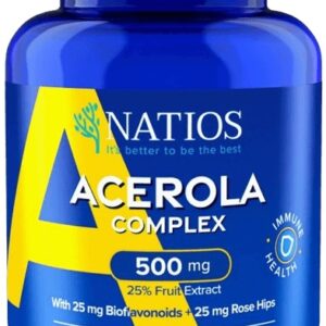 Natios acerola complex 500 mg 90 veganských kapslí