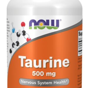 Now foods taurine 500mg 100 kapslí