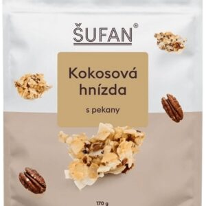 Šufan kokosová hnízda 170 g - s pekany