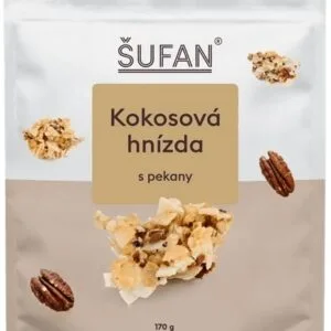 Šufan kokosová hnízda 170 g - s pekany
