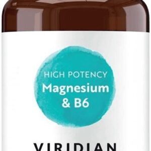 Viridian high potency magnesium with b6 120 kapslí