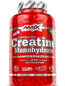 Amix creatine monohydrate 500 kapslí