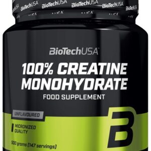 Biotechusa 100% creatine monohydrate 500 g - dóza