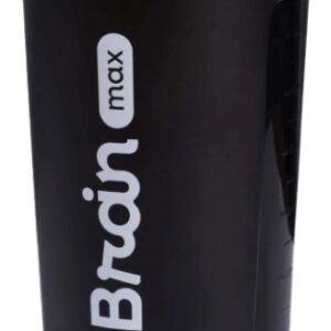 Brainmax vícedílný šejkr 500 ml + 200 ml - černý