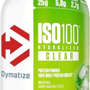 Dymatize iso 100 clear 900 g - zelené jablko