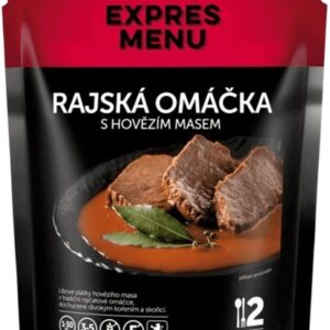 Expres menu rajská omáčka s hovězím masem 600g