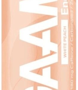 Gaam energetický nápoj 330 ml - bílá broskev