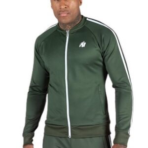 Gorilla wear pánská mikina riverside zelená - 4xl