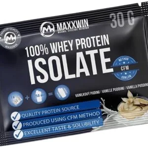 Maxxwin iso protein 90 30 g - vanilkový puding