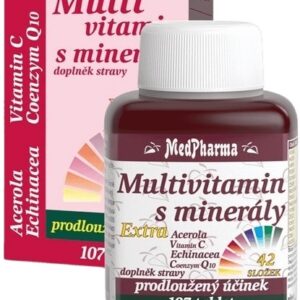 Medpharma multivitamin s minerály 42 složek 67 tablet