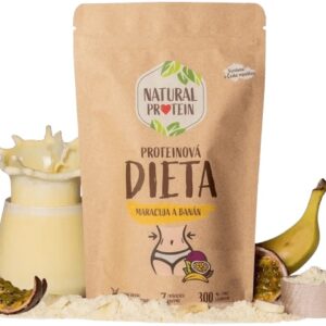 Natural protein proteinová dieta 350 g - maracuja/ banán