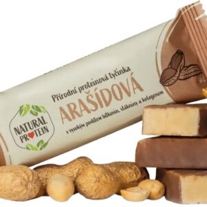 Natural protein proteinová tyčinka s kolagenem 50 g - arašídy