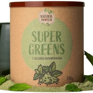 Natural protein supergreens 240 g