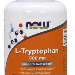 Now foods l-tryptophan 500 mg 120 kapslí