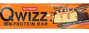 Nutrend qwizz protein bar 60 g - arašídové máslo