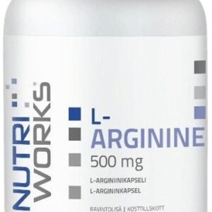 Nutriworks l-arginine 500mg 90 kapslí