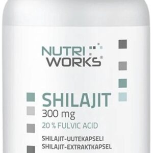 Nutriworks shilajit 300mg 60 kapslí