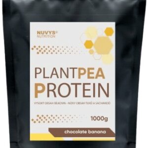 Nuvys nutrition (still mass) pea (hrachový) protein 1000 g - čokoláda/