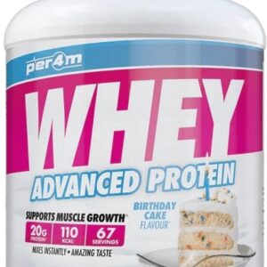 Per4m whey protein 2010 g - narozeninový dort