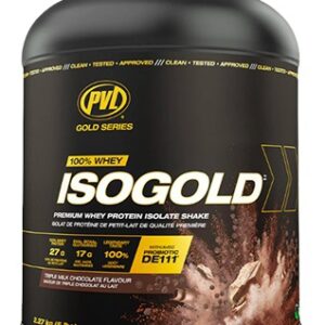Pvl gold series 100 % whey isogold 2270 g - trojitá mléčná čokoláda