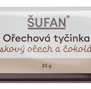 Šufan ořechová tyčinka 33 g - ořech/ čokoláda