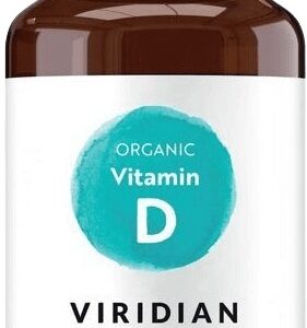 Viridian vitamín d 60 kapslí organic