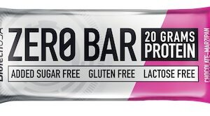Biotechusa zero bar 50 g - čokoláda/marcipán