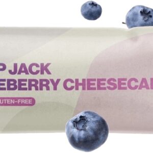 Brainmax pure flapjack bio 65 g - borůvkový cheesecake