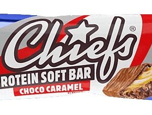 Chiefs protein soft bar 55 g - čokoláda/ karamel