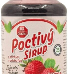 Cukr stop sirup 650g - zahradní jahoda
