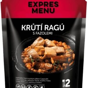 Expres menu krůtí ragú s fazolemi 600 g