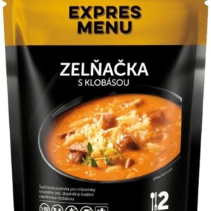 Expres menu zelná polévka s klobásou 600 g