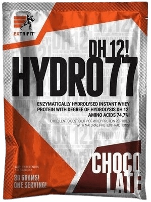 Extrifit hydro 77 dh12 30g - čokoláda