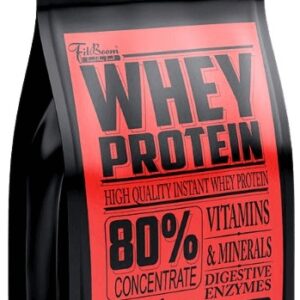 Fitboom whey protein 80 % 1000 g - jahoda