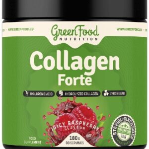 Greenfood collagen forte 180 g - malina