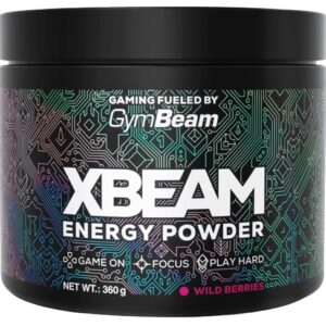 Gymbeam energy powder - xbeam 360 g - lesní ovoce
